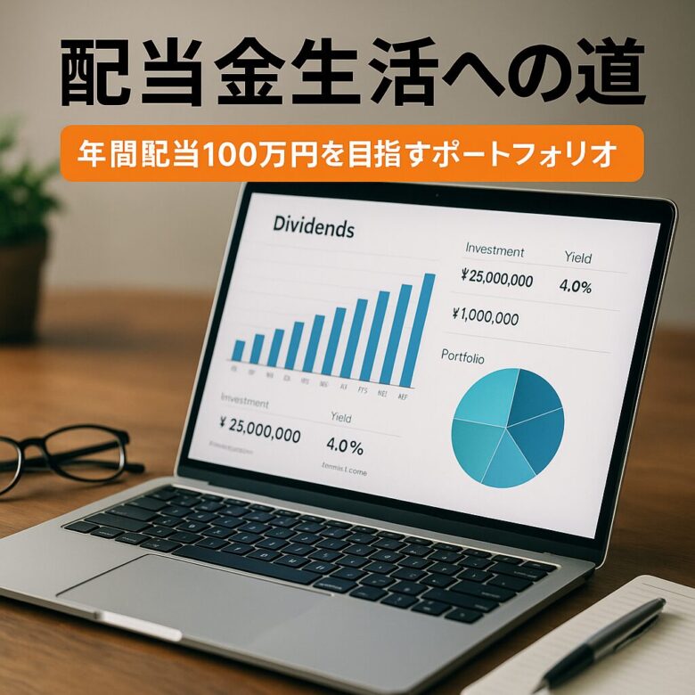 配当金生活への道｜年間配当100万円を目指すポートフォリオ