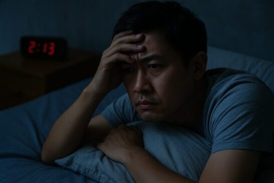 株価暴落時の睡眠への影響
