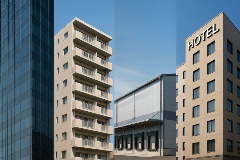 J-REITの物件タイプ別分析
