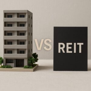 不動産投資vs REIT｜それぞれのメリット・デメリットと失敗しない選び方