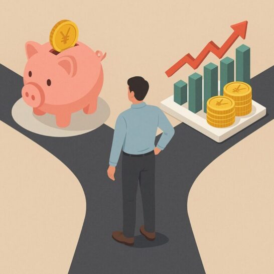 投資しない人生のコスト｜30年間預金だけで失った機会損失を計算してみた