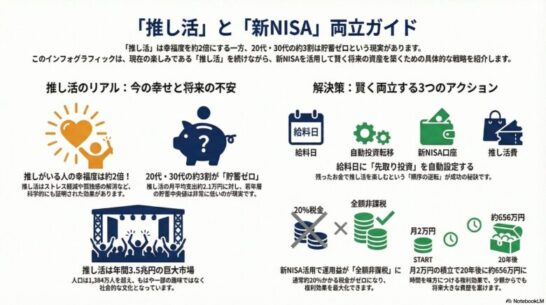 推し活と投資は両立できるのか|ライブ遠征費vs積立投資の究極の選択