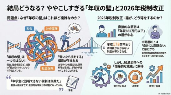 2026年税制大綱と「年収の壁」