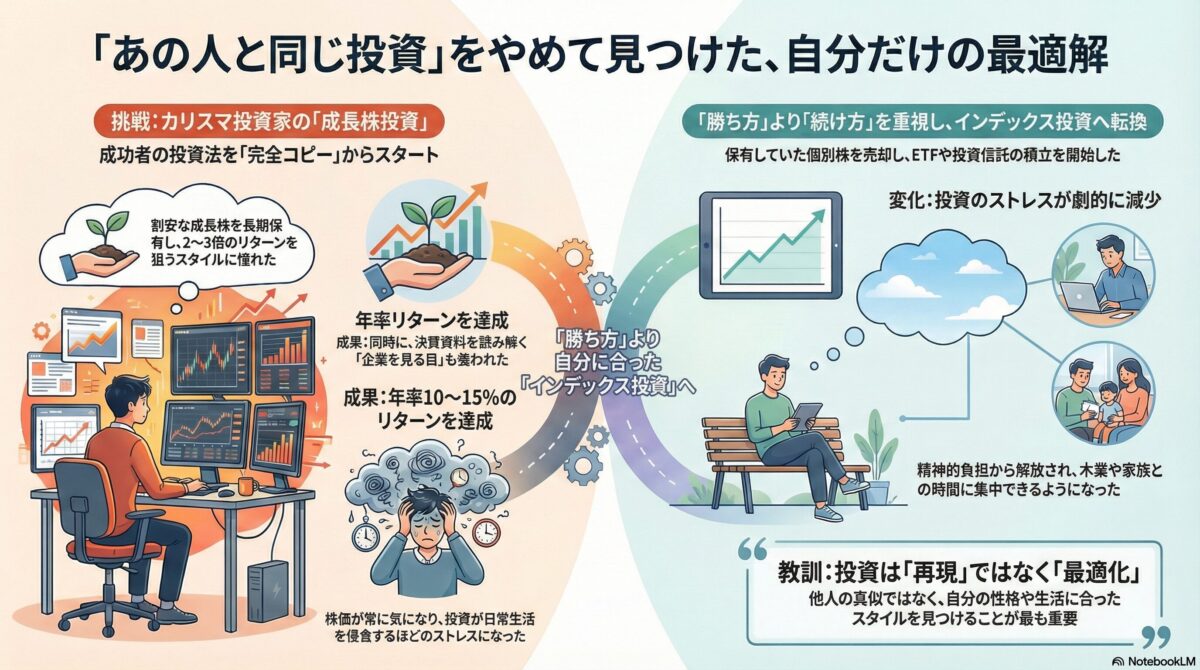 あの人と同じ投資"をやめて分かったこと ―エナフン流成長株投資、挑戦と撤退の記録