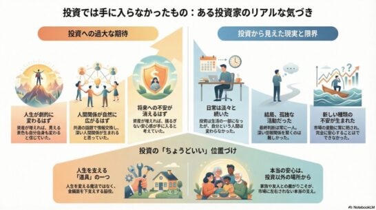 結局、投資では手に入らなかったもの